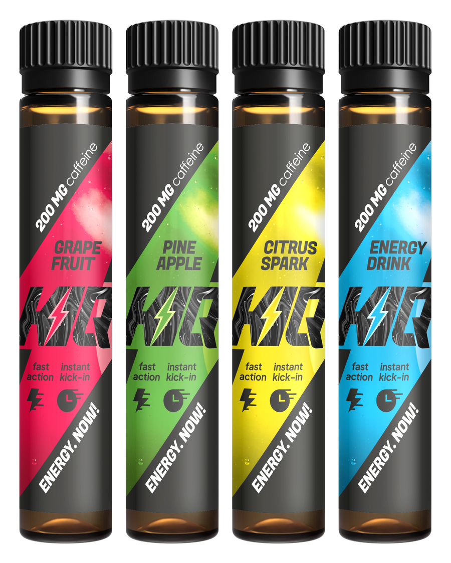 KiQ Koffeinshots Mixpack – 8 shots