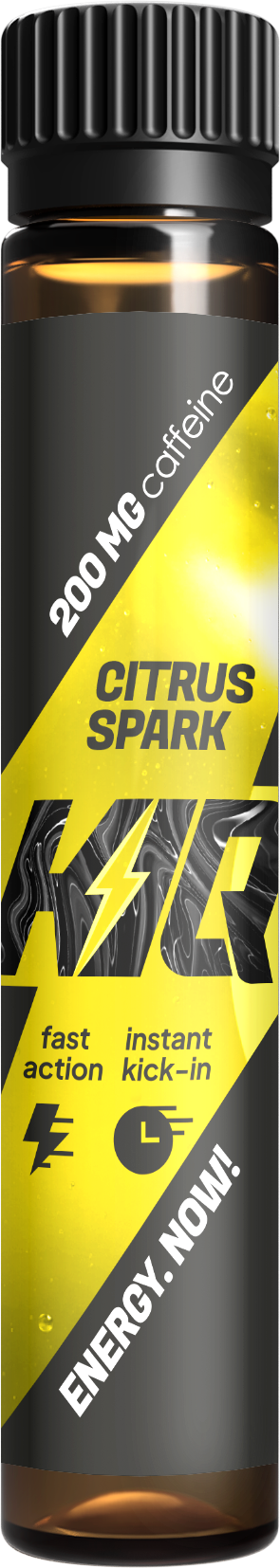 KiQ Koffeinshots Citrus Spark 200mg – 9-pack