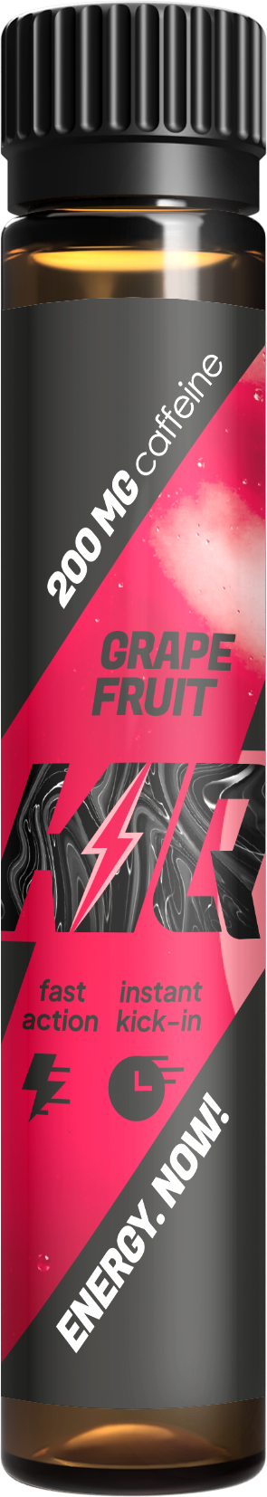 KiQ Koffeinshots Grapefruit 200mg – 9-pack