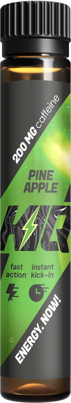 KiQ Koffeinshots Pineapple 200mg – 9-pack