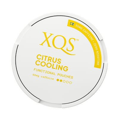 XQS Citrus Cooling, nikotinfritt koffeinsnus