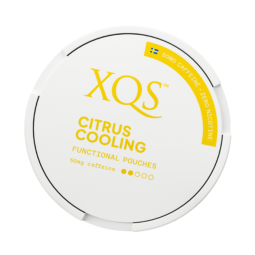 XQS Citrus Cooling, nikotinfritt koffeinsnus